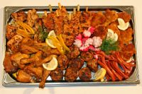 Fleischplatte-Fingerfood